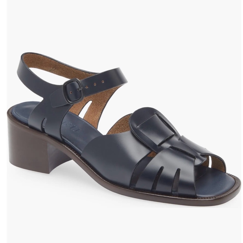 Elegant Navy Blue Women's Sandals